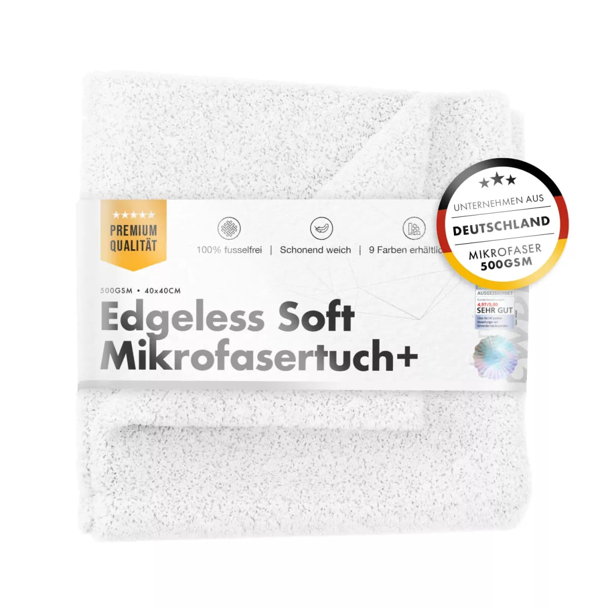 Chemicalworkz Edgeless Soft Touch Towel Bardhë - IČNERP