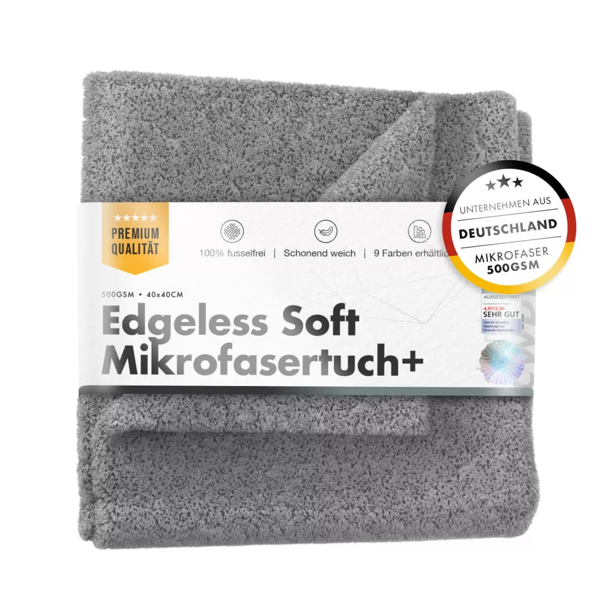 Chemicalworkz Edgeless Soft Touch Towel Gri - IČNERP