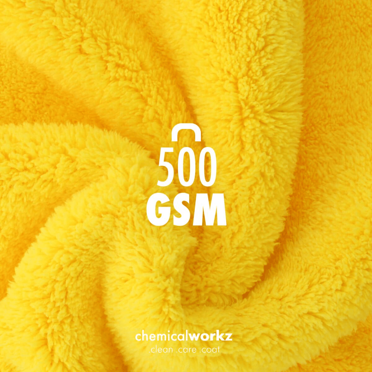 Chemicalworkz Edgeless Soft Touch Towel Verdhë - IČNERP