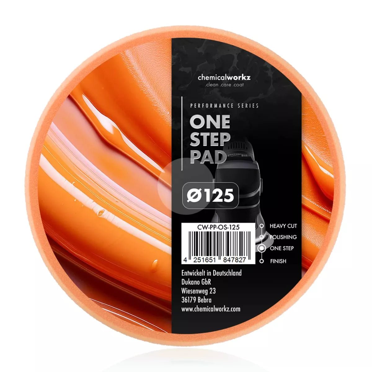 Chemicalworkz One Step Performance Pad 125mm - IČNERP