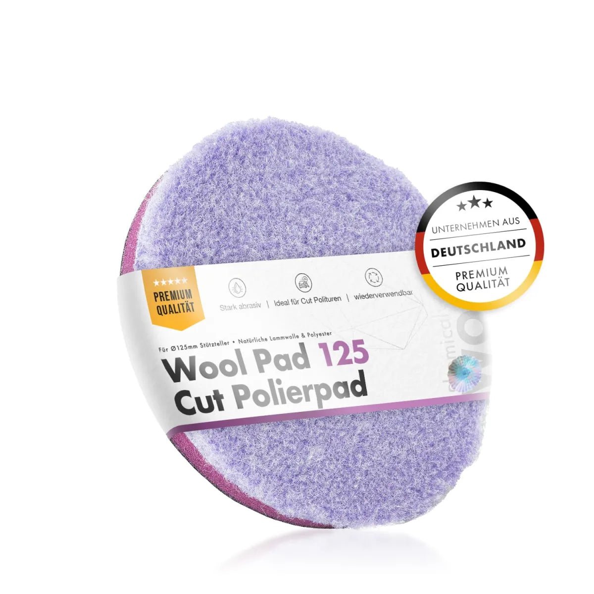 Chemicalworkz Wool Cutting Perfomance Pad 125mm - IČNERP