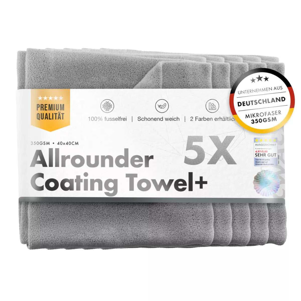 Chemicalworkz Allrounder Coating Towel Gri 5cop - IČNERP