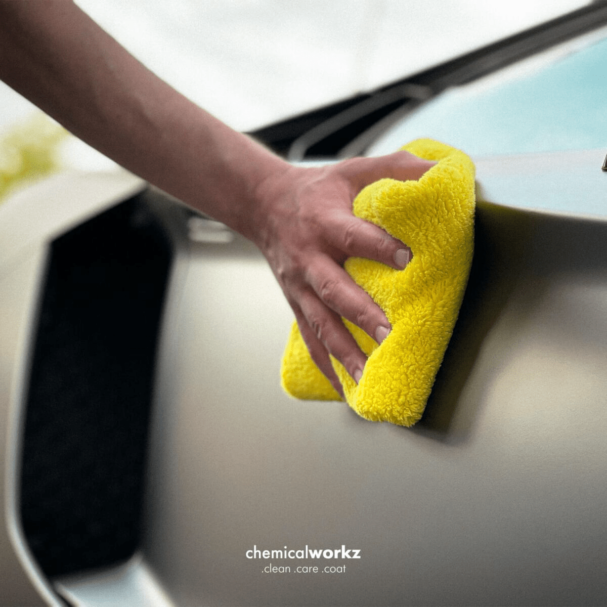 Chemicalworkz Edgeless Soft Touch Towel Verdhë - IČNERP