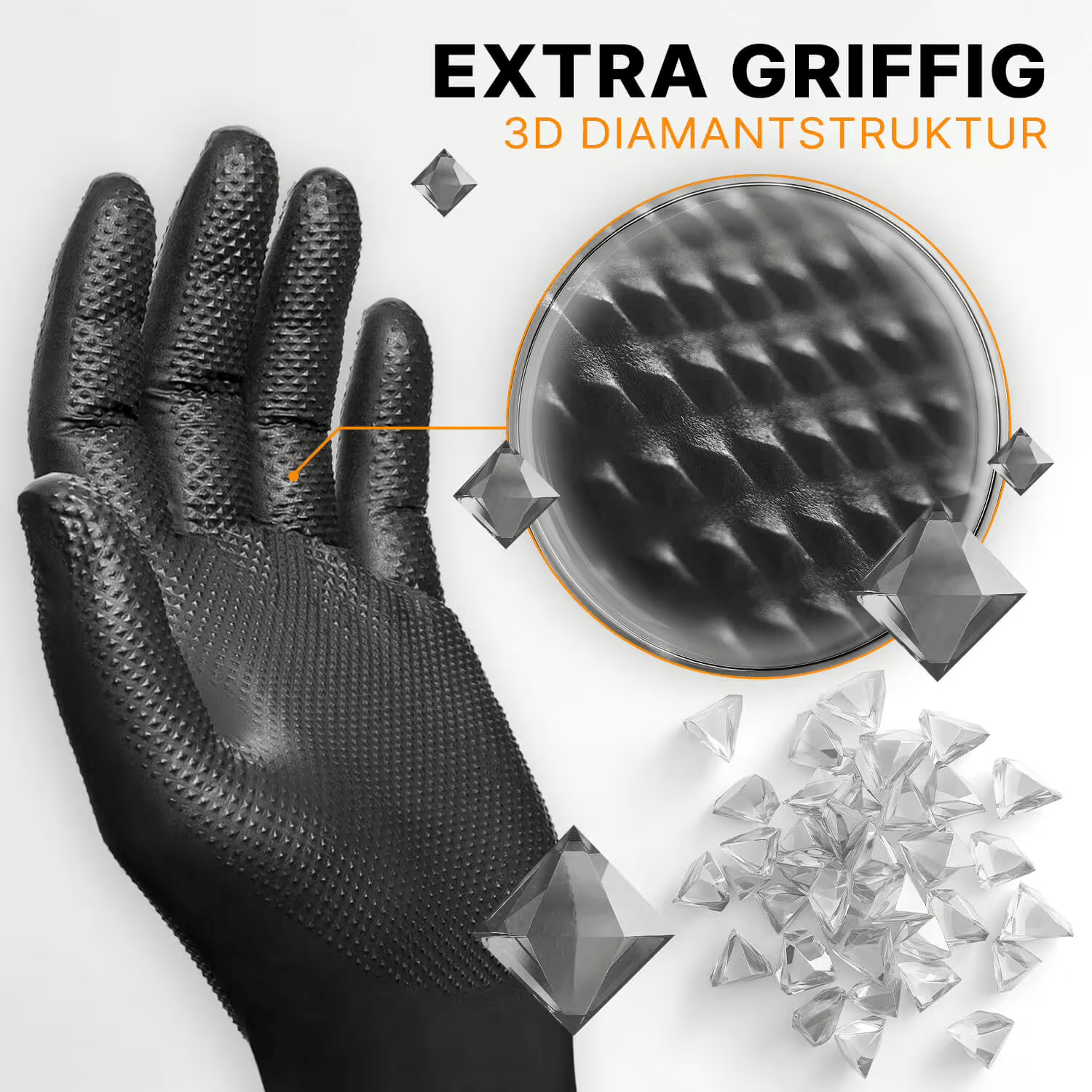 PROGRIP NITRIL DIAMOND / Masa L - IČNERP